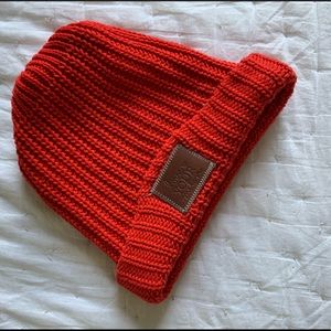 Love your melon beanie cherry red